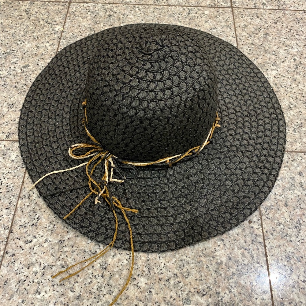 🦋 Laila Rowe Navy Floppy Wide Brim Hat